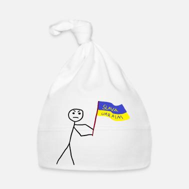 Ucraino Cappellino ecologico per neonato