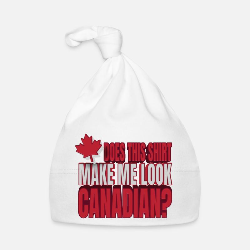 Canada Does This Make Me Look Canadian Baby Bio-Mütze
