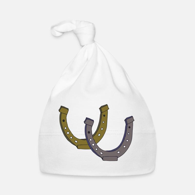 Double fer à cheval Bonnet bio Bébé