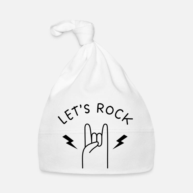 Let's Rock Baby Bio-Mütze