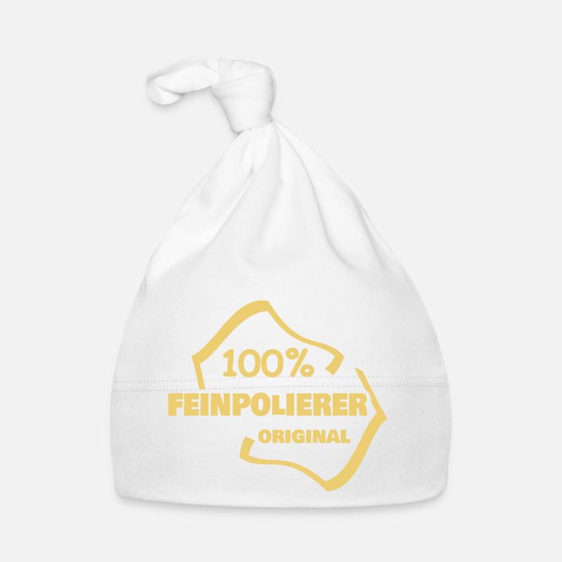 Beruf Feinpolierer Baby Bio-Mütze