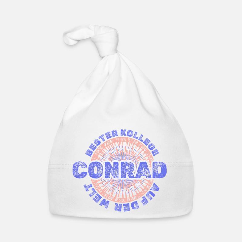 Conrad as a first name Organic Baby Cap