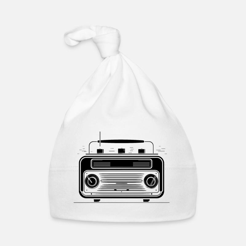 Radio à l’ancienne Bonnet bio Bébé