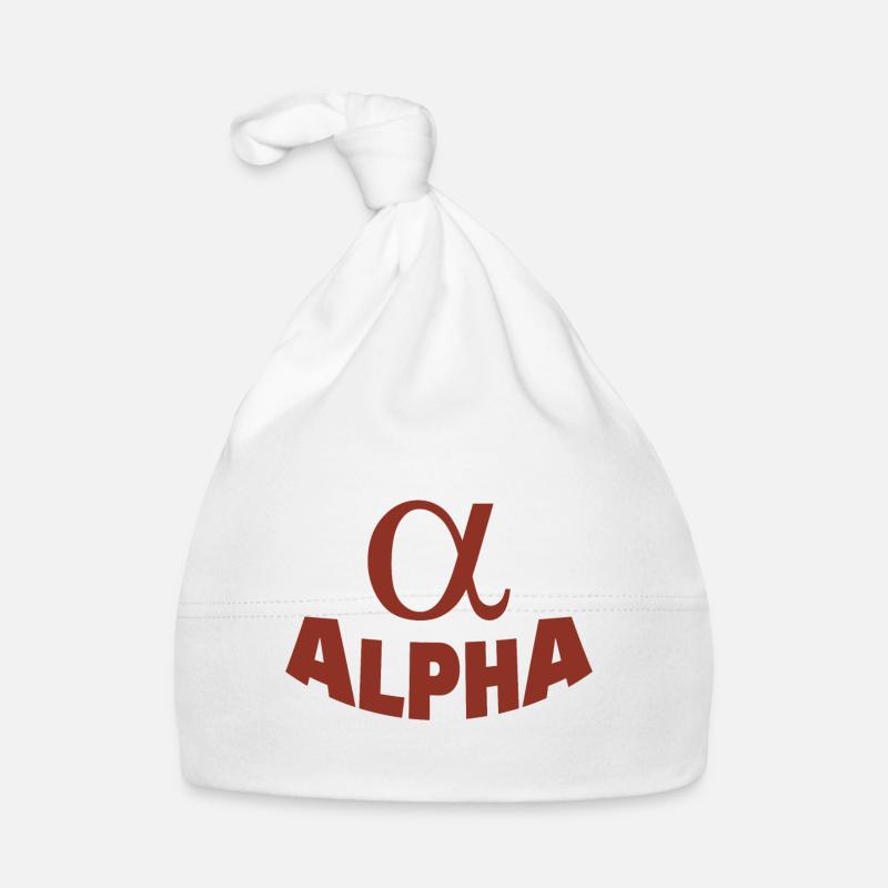 ALPHA Organic Baby Cap