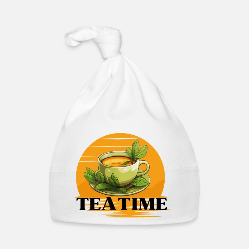 Tea Time ! Bonnet bio Bébé