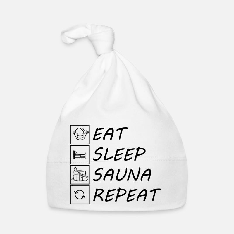 Sauna Wellness Spa Baby Bio-Mütze
