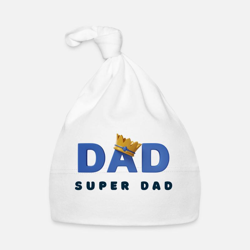 Super-Papa Baby Bio-Mütze