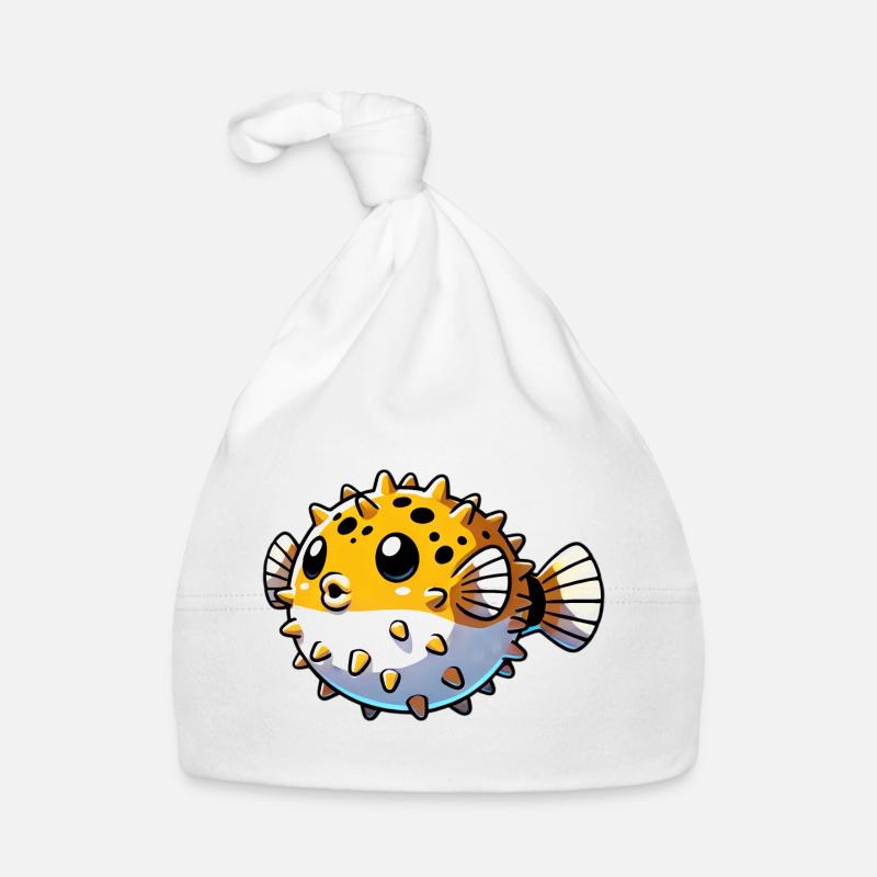 Kugelfisch Baby Bio-Mütze