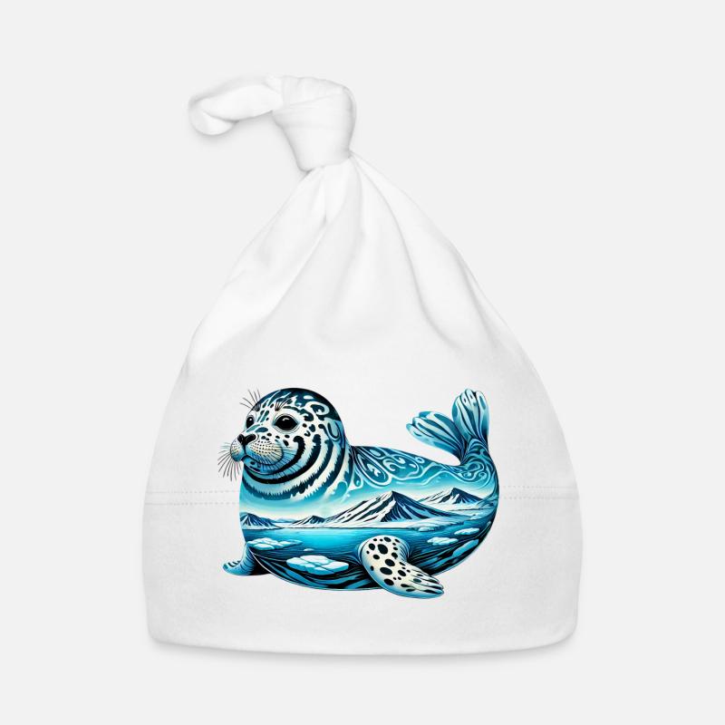 Phoque Bonnet bio Bébé