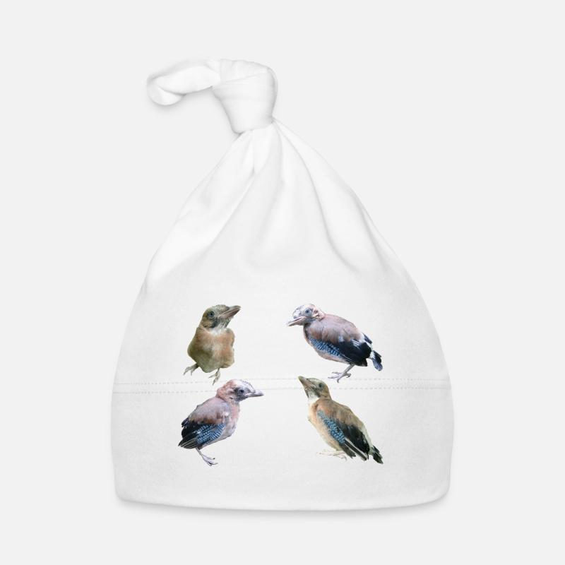 Jay Young Birds Organic Baby Cap