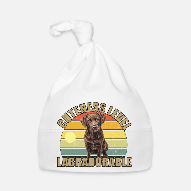 Cuteness Level Labradorable Organic Baby Cap
