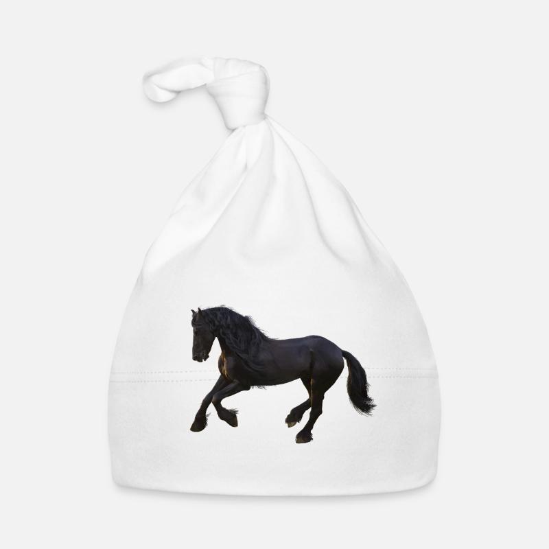 Pferd Baby Bio-Mütze