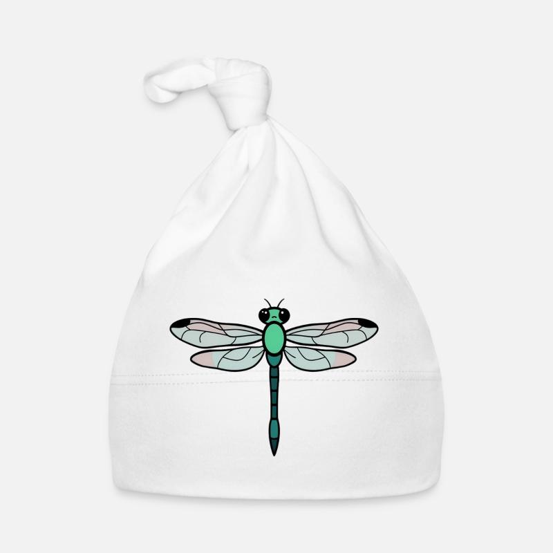 Libellule Bonnet bio Bébé