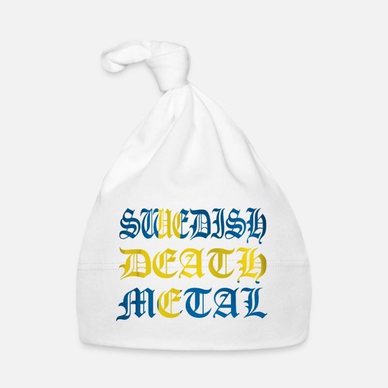 swedish death Organic Baby Cap