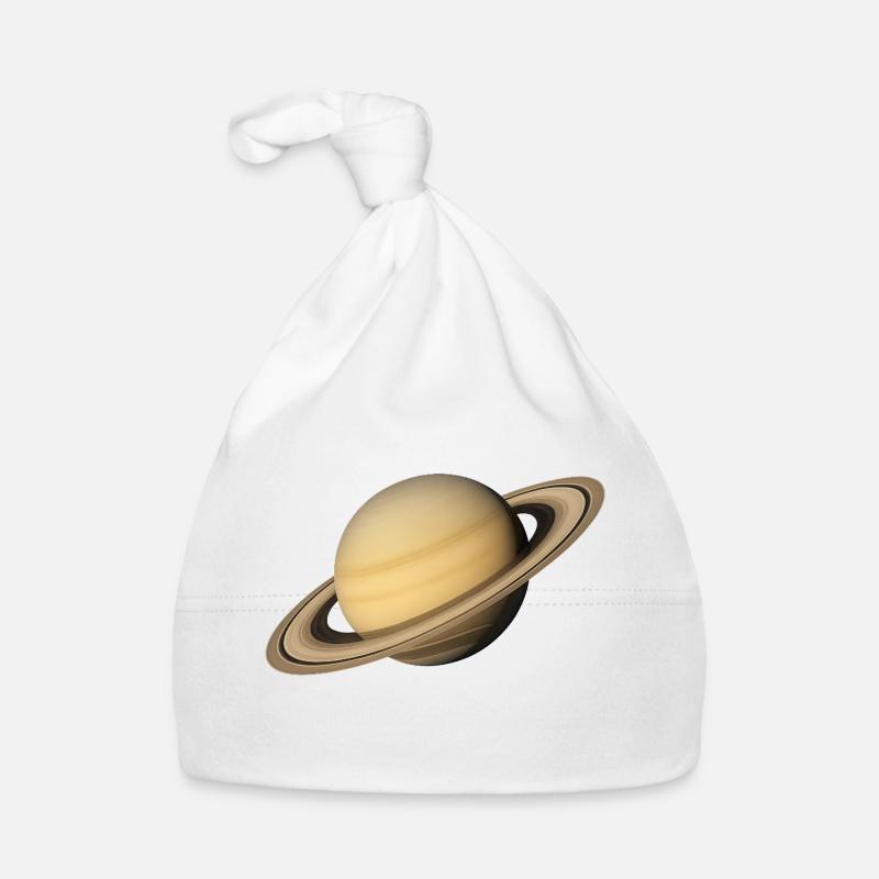 Saturne - Planète Saturne Bonnet bio Bébé
