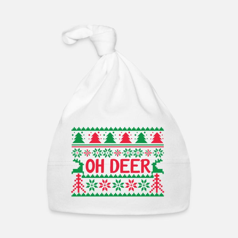 Pull moche - Oh Deer Bonnet bio Bébé