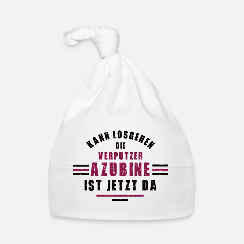 Trainee plasterer apprenticeship training plasterer Organic Baby Cap