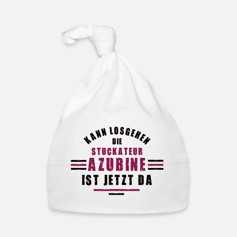 Trainee plasterer apprenticeship training plasterer Organic Baby Cap