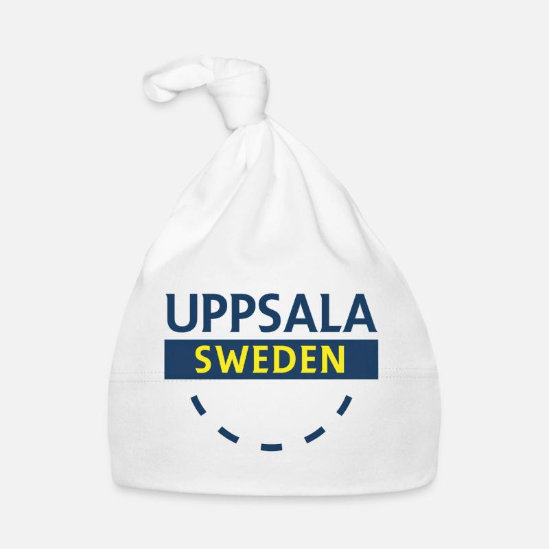 Uppsala Logotype Suède Bonnet bio Bébé