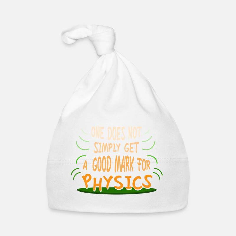 Physics Physicist Physics Student Physics Teacher Organic Baby Cap