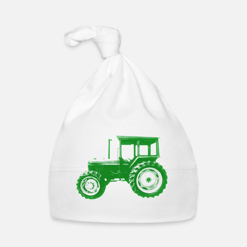 tractor Organic Baby Cap