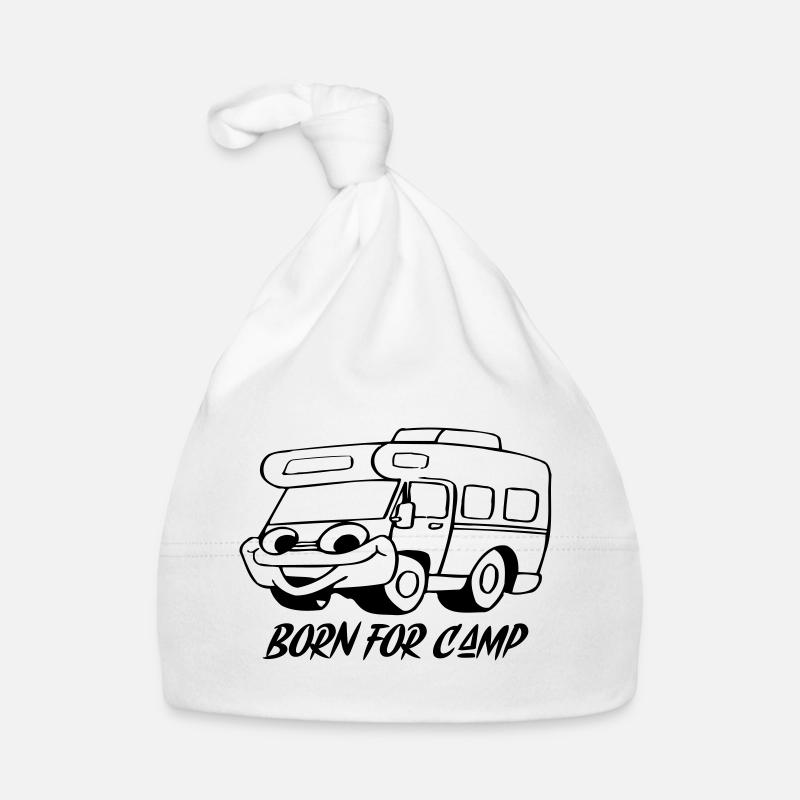 Né pour le camp Bonnet bio Bébé