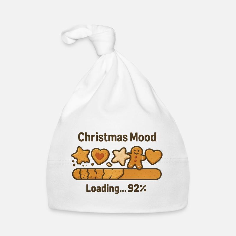 Weihnachtslaune Plätzchen Loading Baby Bio-Mütze