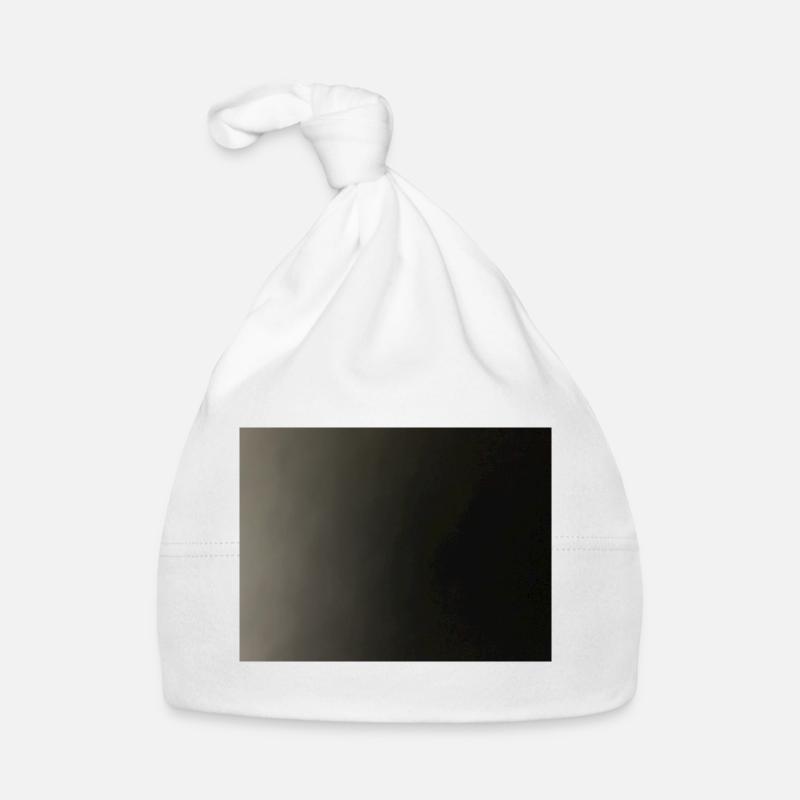 Dark Gray Fog Gradient Organic Baby Cap