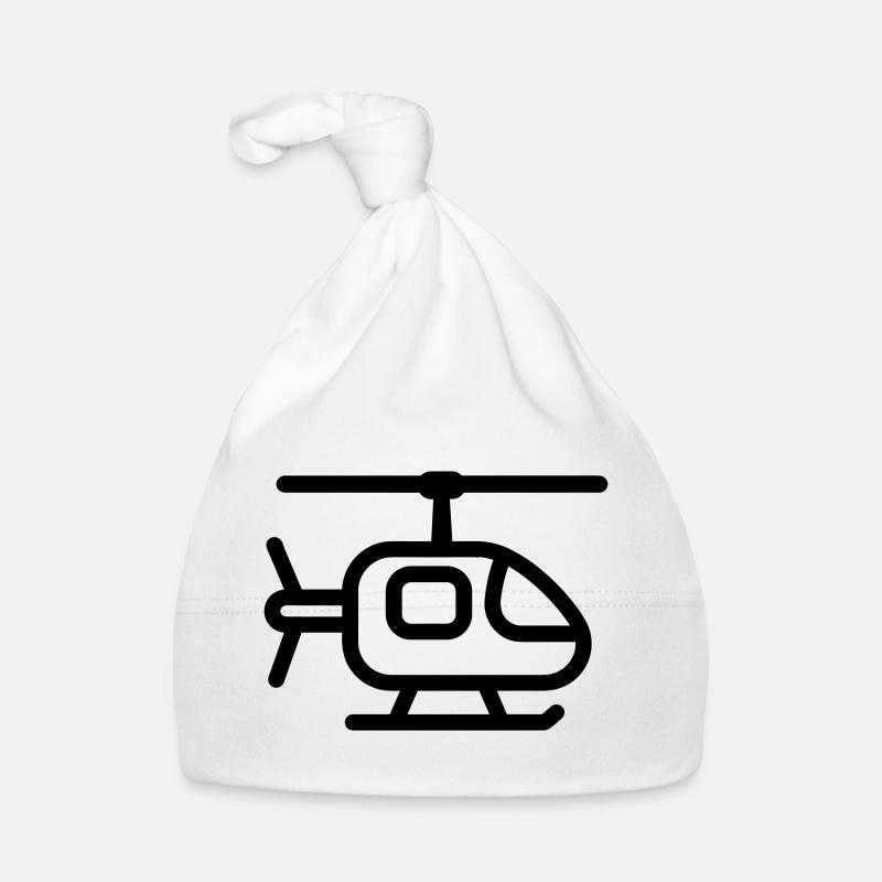 Hubschrauber Baby Bio-Mütze