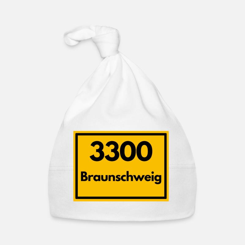 OLD POSTCODE POSTCODE RETRO 3300 BRAUNSCHWEIG Organic Baby Cap