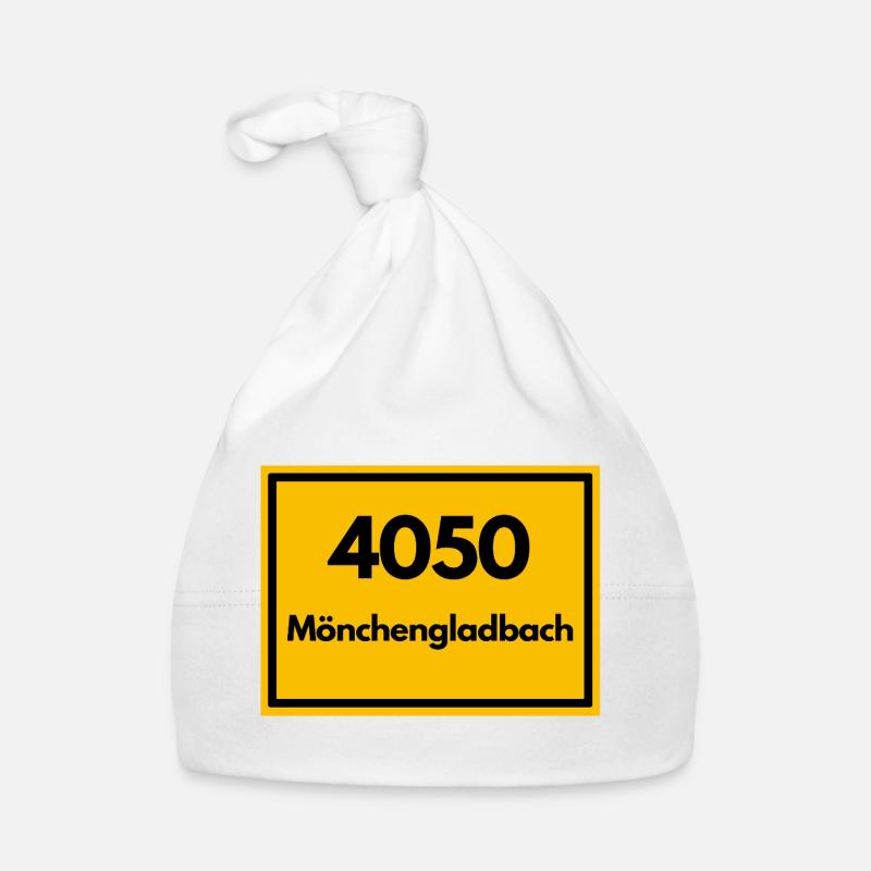 OLD POSTCODE POSTCODE 4050 MÖNCHENGLADBACH FUSSBAL Organic Baby Cap