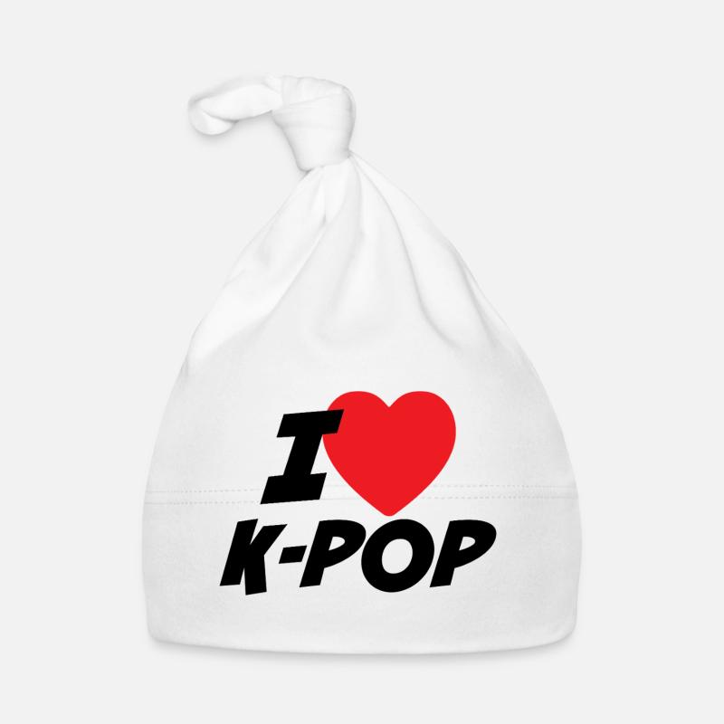 J’adore la K-pop Bonnet bio Bébé
