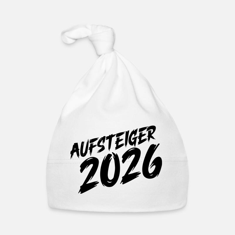 Aufsteiger 2026 Baby Bio-Mütze