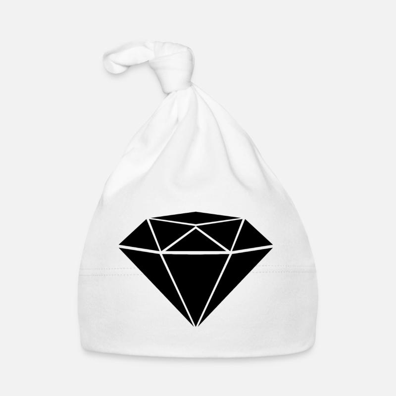 Diamant Baby Bio-Mütze