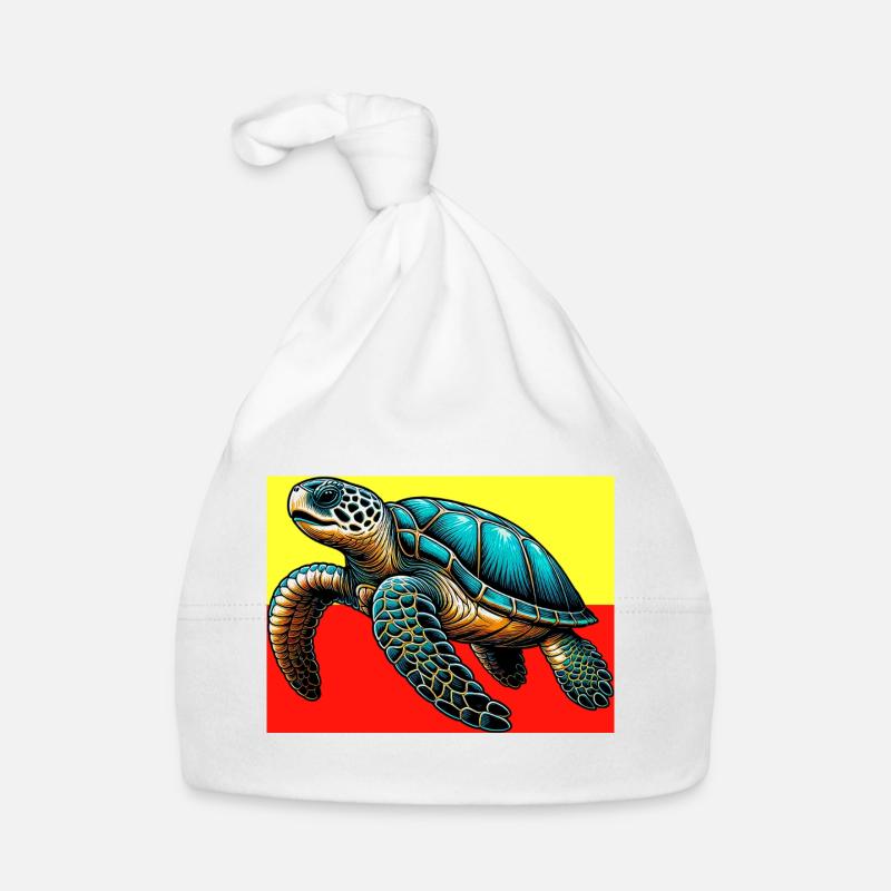 Schildkröte Baby Bio-Mütze