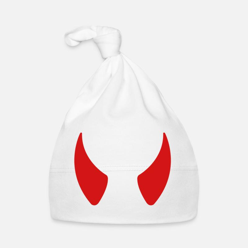 Devil horns Organic Baby Cap