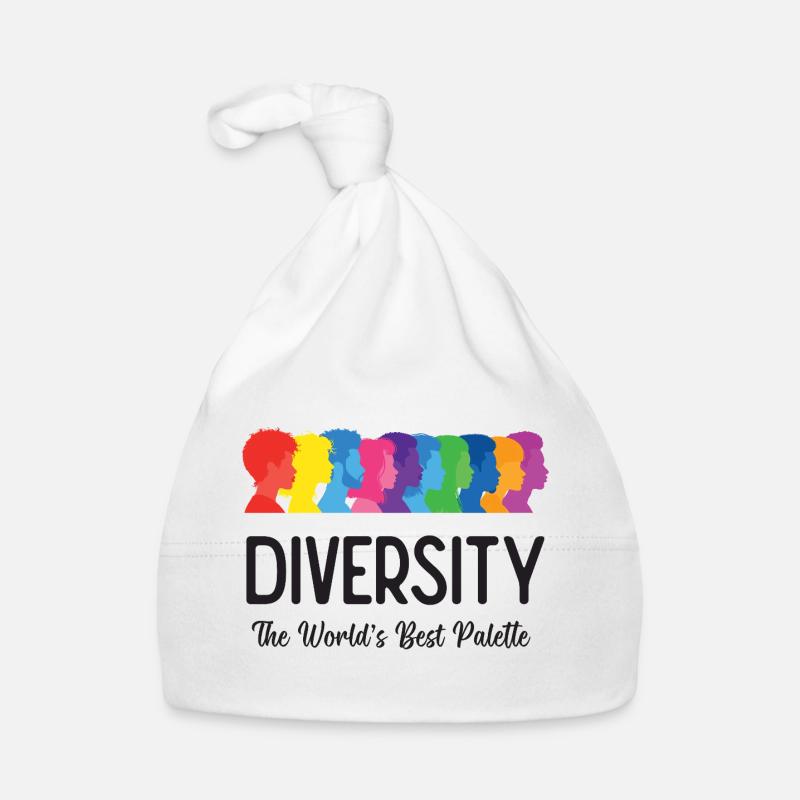 LGBT-Pride-Monat – Vielfalt. Der beste Freund der Welt Baby Bio-Mütze