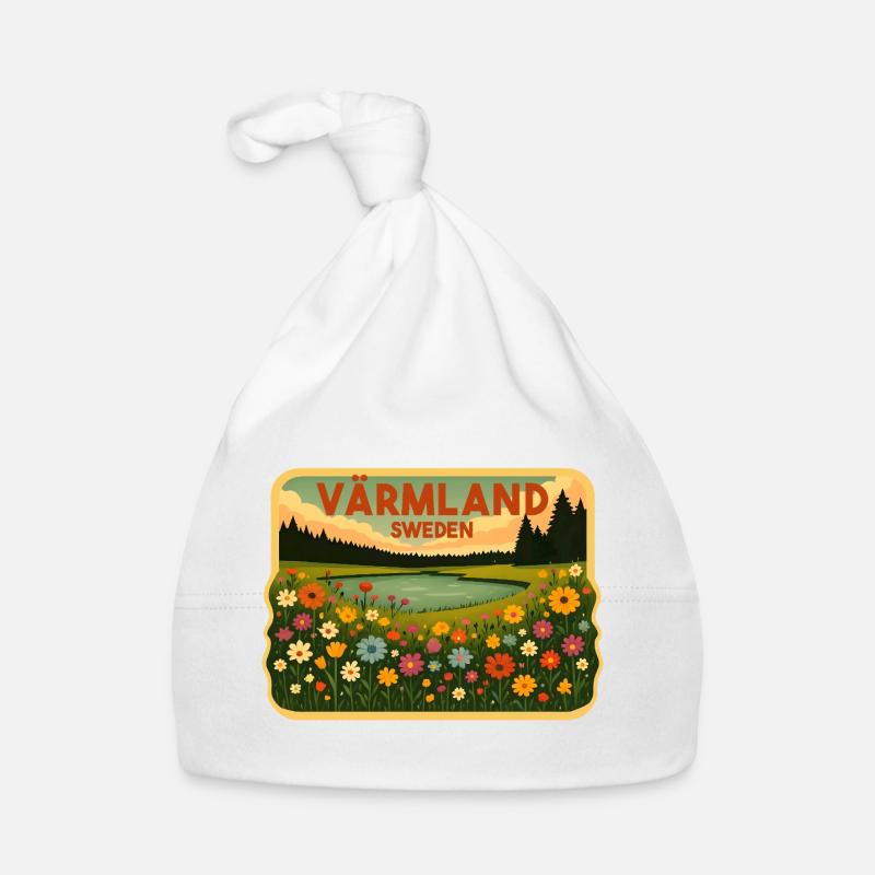 Värmland Schweden Baby Bio-Mütze