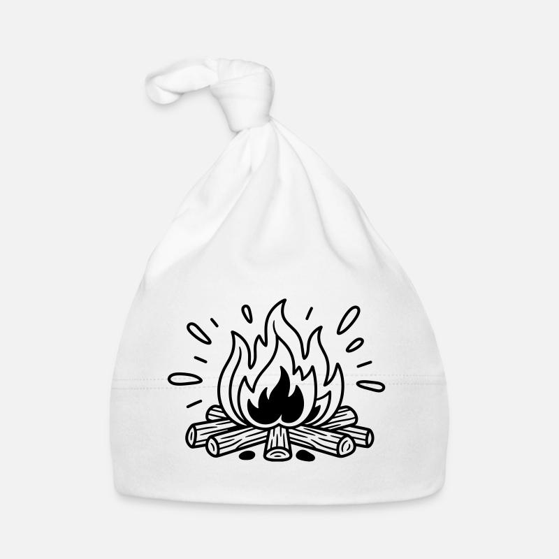 feu de camp Bonnet bio Bébé
