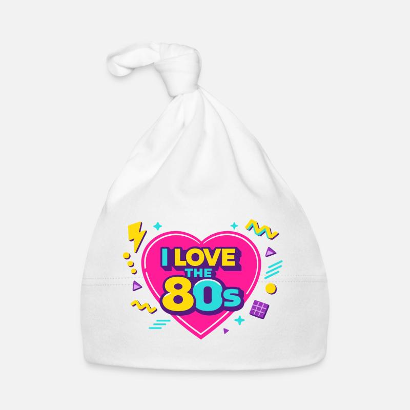 Disco Party 80er 80s Baby Bio-Mütze
