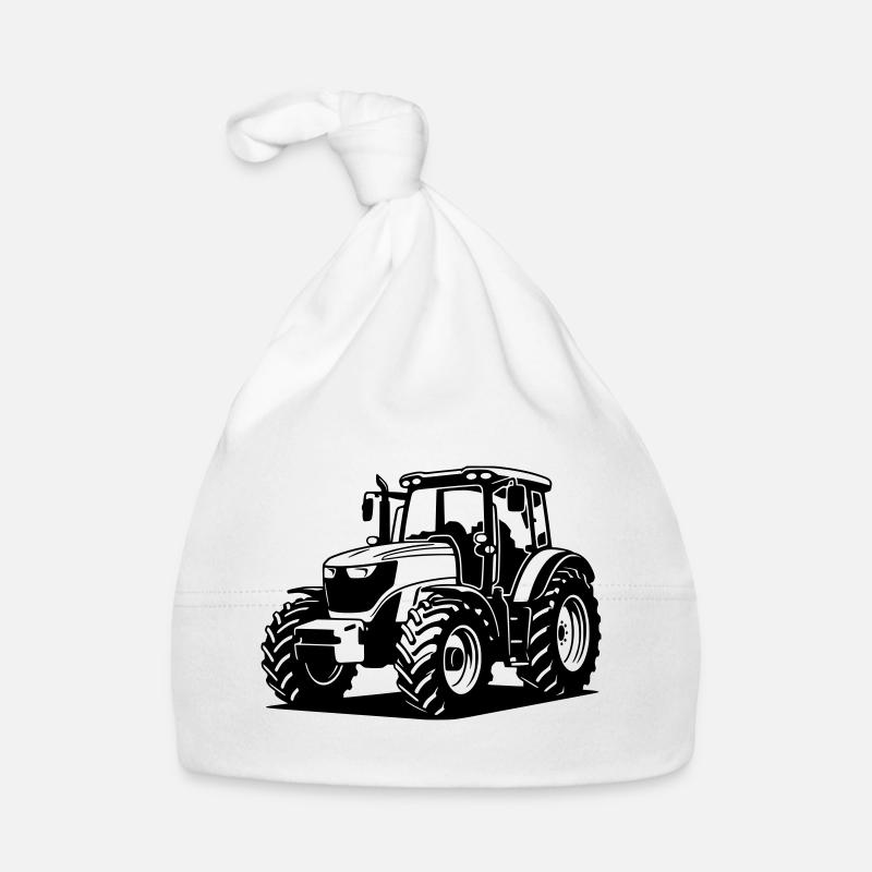Traktor / Trecker / Schlepper Baby Bio-Mütze