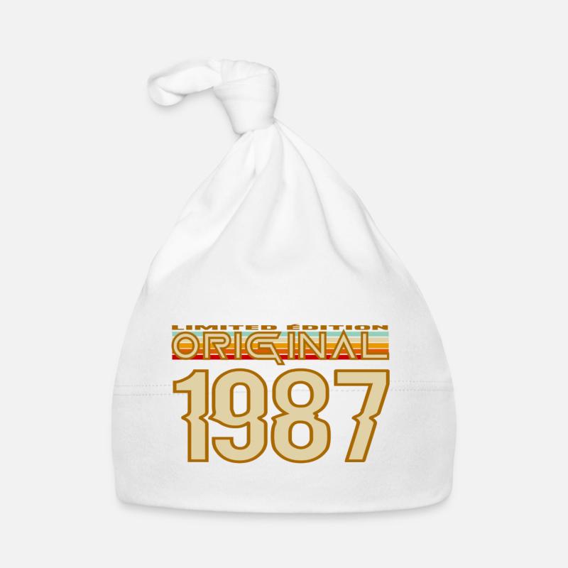 Original 1987 Retro Edition Organic Baby Cap