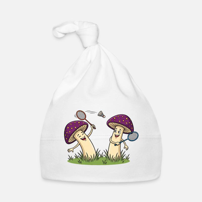 Shuttlecock Organic Baby Cap