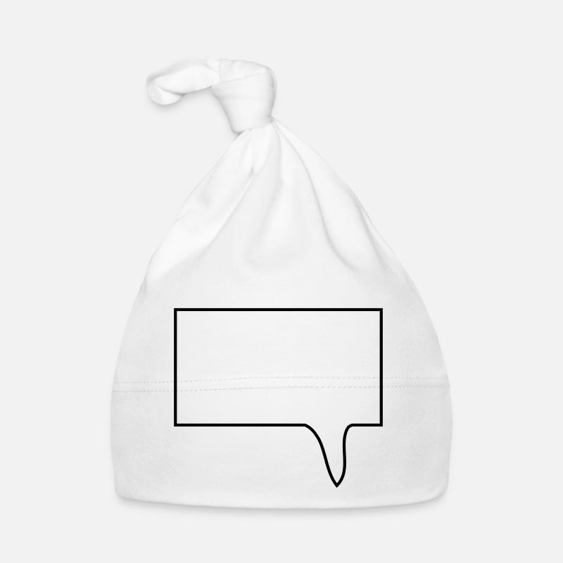 sprechblase2 Bonnet bio Bébé