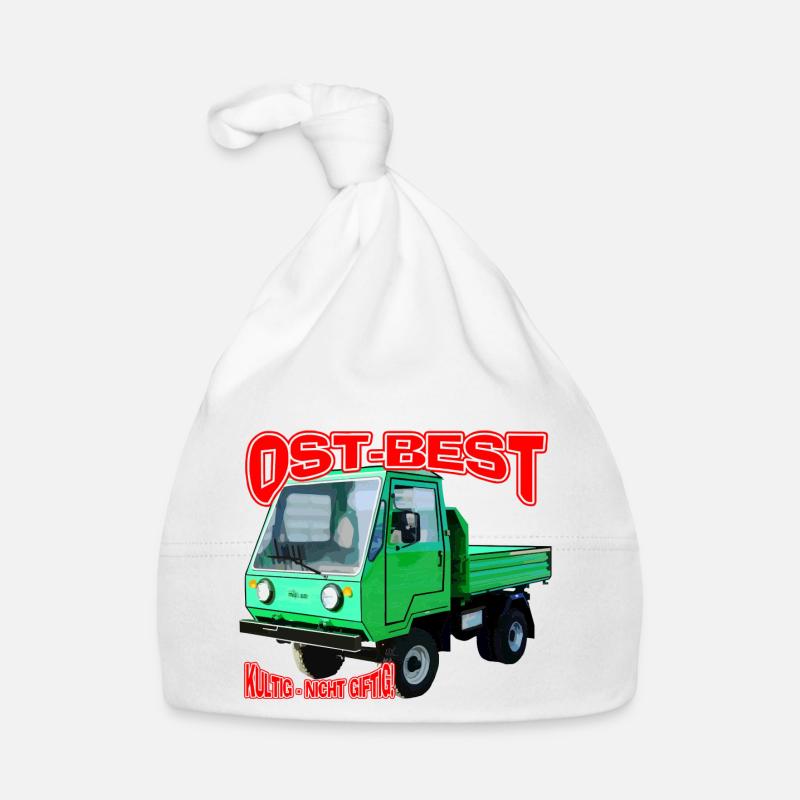 Multicar M25 bunt Baby Bio-Mütze