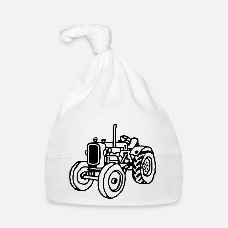 Petit tracteur Bonnet bio Bébé