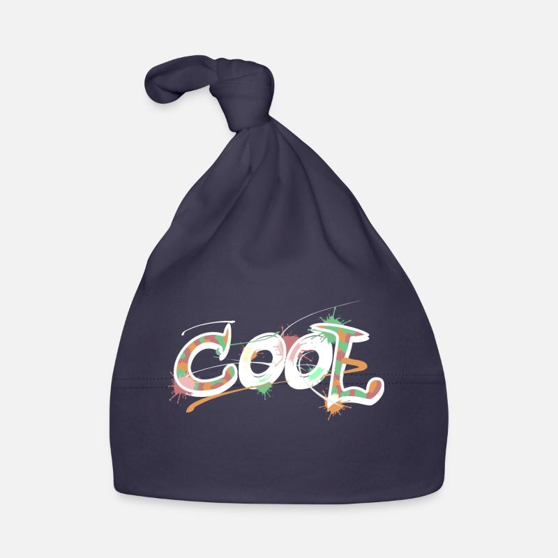 Cool lettering Cool Shirt Graffiti Comic Look Organic Baby Cap