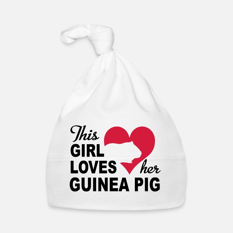 guinea pig Organic Baby Cap