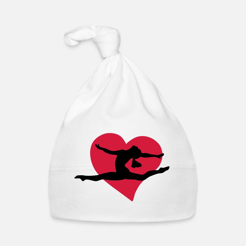 Gymnastic heart Organic Baby Cap