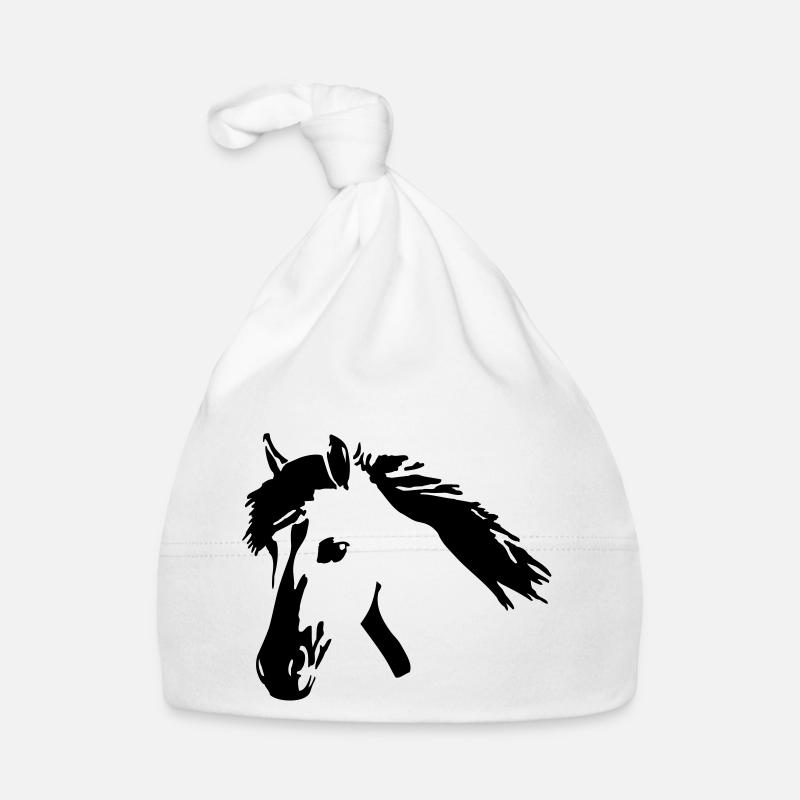 Wildpferd Baby Bio-Mütze